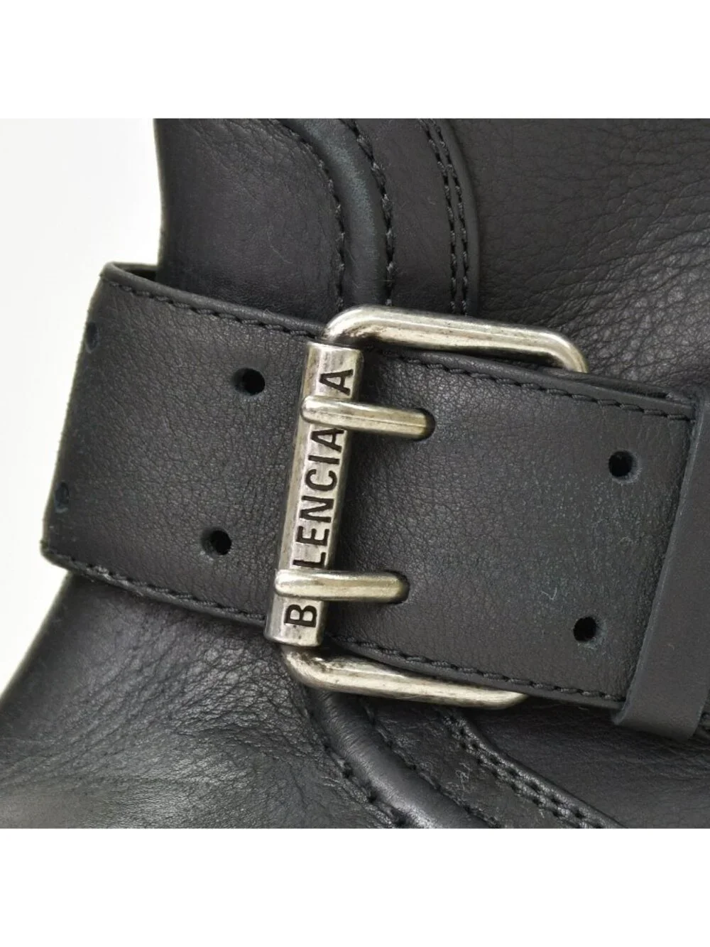 Balenciaga Venom Boot Black Leather